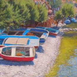 Fishing Boats on the Beach